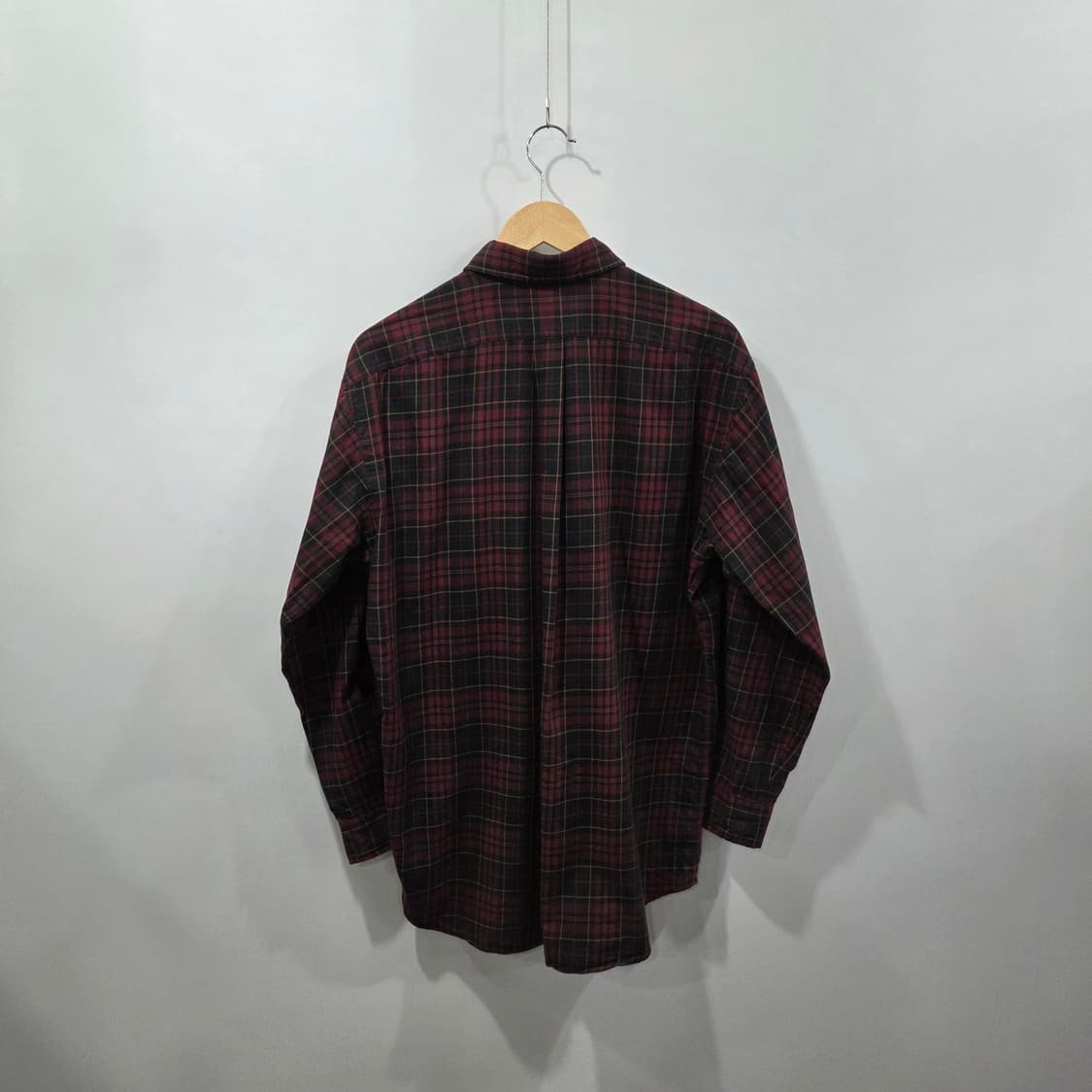 폴로랄프로렌 버튼다운 체크셔츠 M 상품이미지4