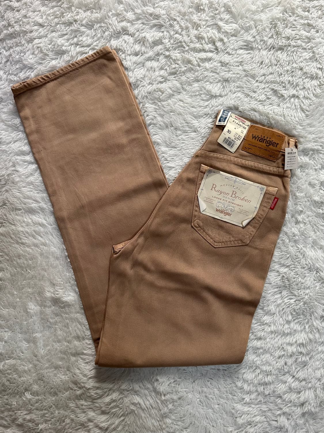 레이디 랭글러 F1440-32 베이지 새 바지 상품이미지1