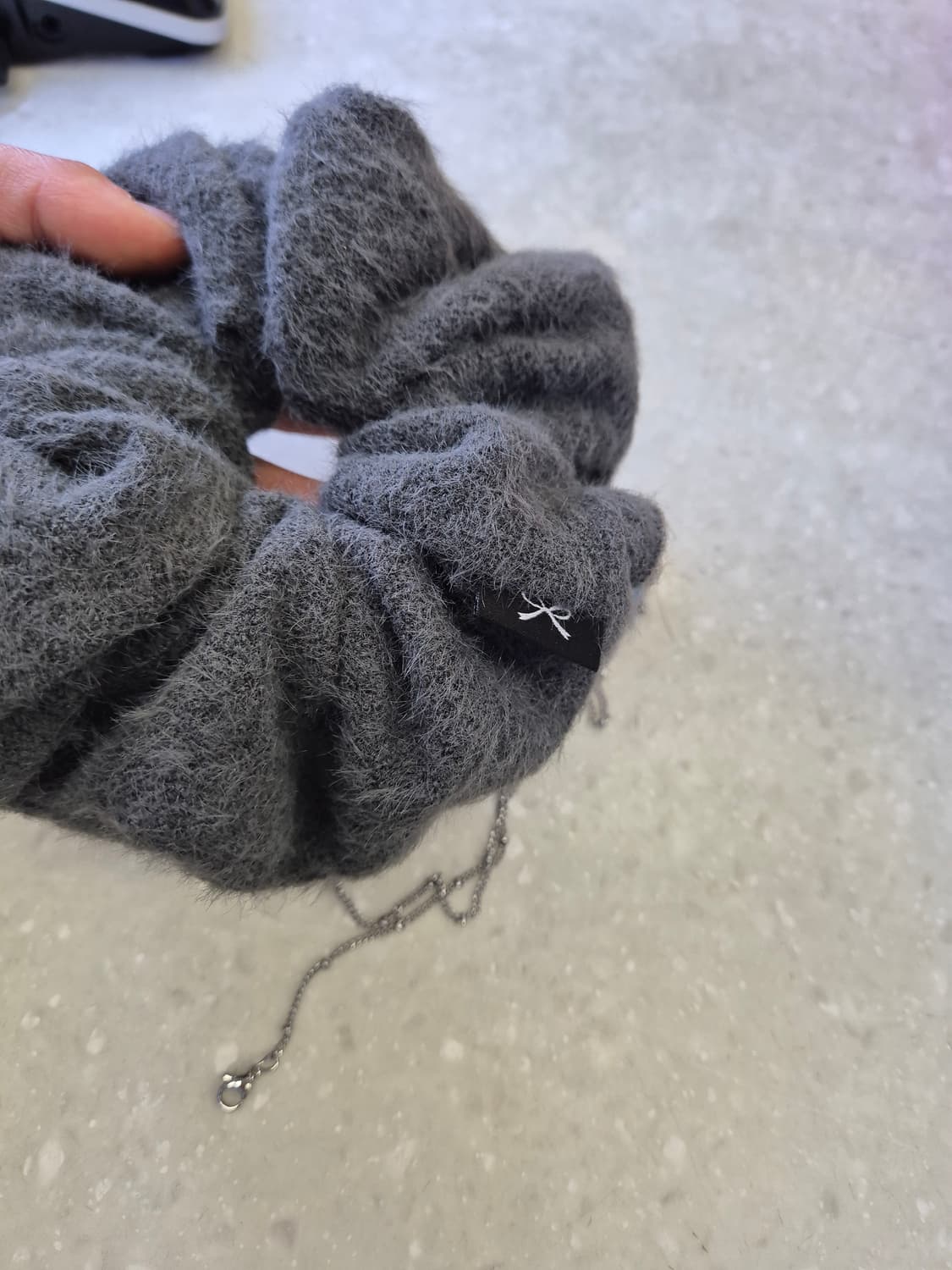 하트 펜던트 목걸이 스크런치 set 상품이미지5