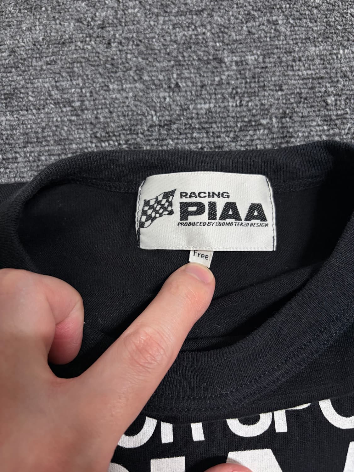 PIAA 모터 스포츠 빈티지 반팔티 상품이미지3