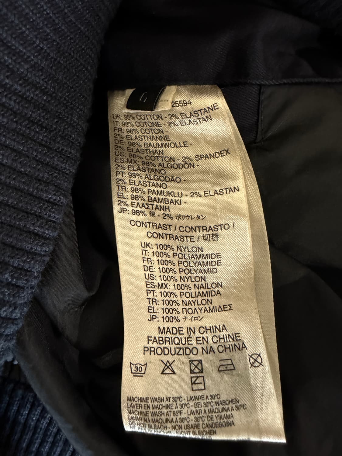 디젤 패치 블루종 자켓 상품이미지7