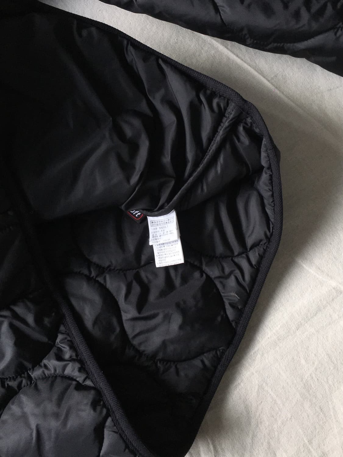 노스페이스 화이트라벨 퀄팅 점퍼 상품이미지5