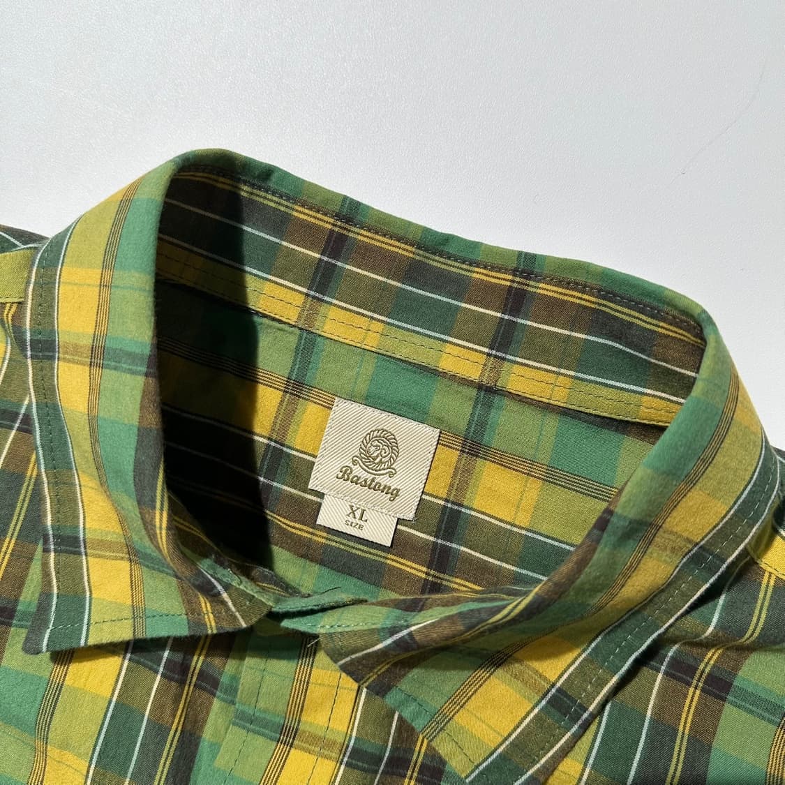 바스통 체크 셔츠 상품이미지5