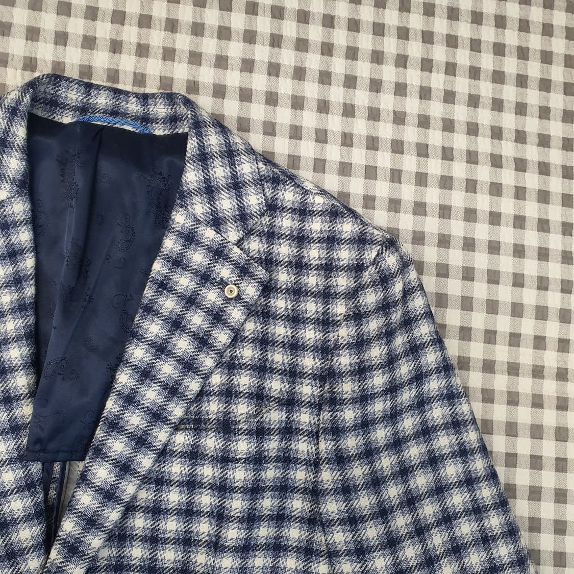 블루라운지 마에스트로 린넨 블레이저 자켓 남자95 상품이미지3