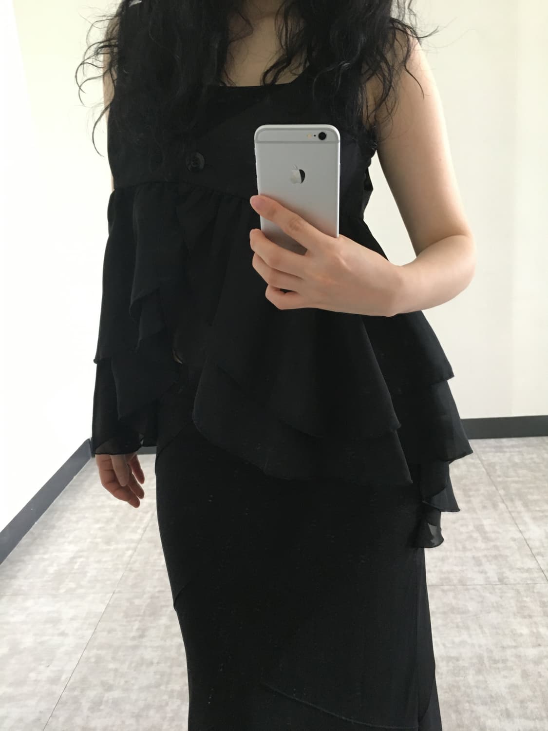 layered chiffon blouse 상품이미지6