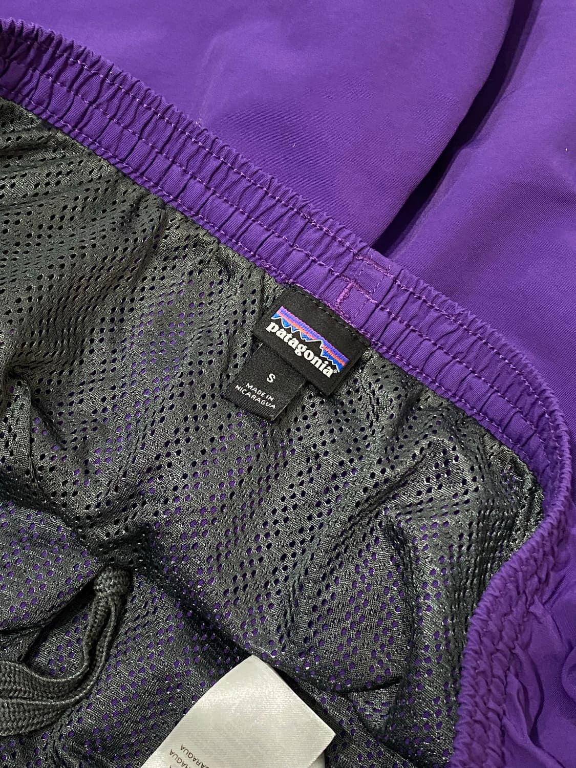 Patagonia 퍼플 베이직 나일론 숏츠 상품이미지9