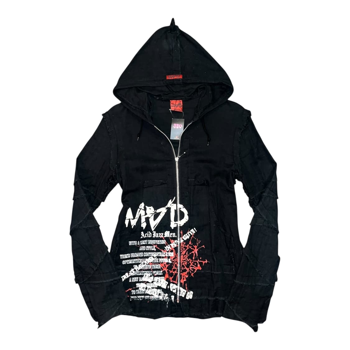 MAD PUNKS 매드펑크 그런지 후드집업 펑크y2k갸루 상품이미지1