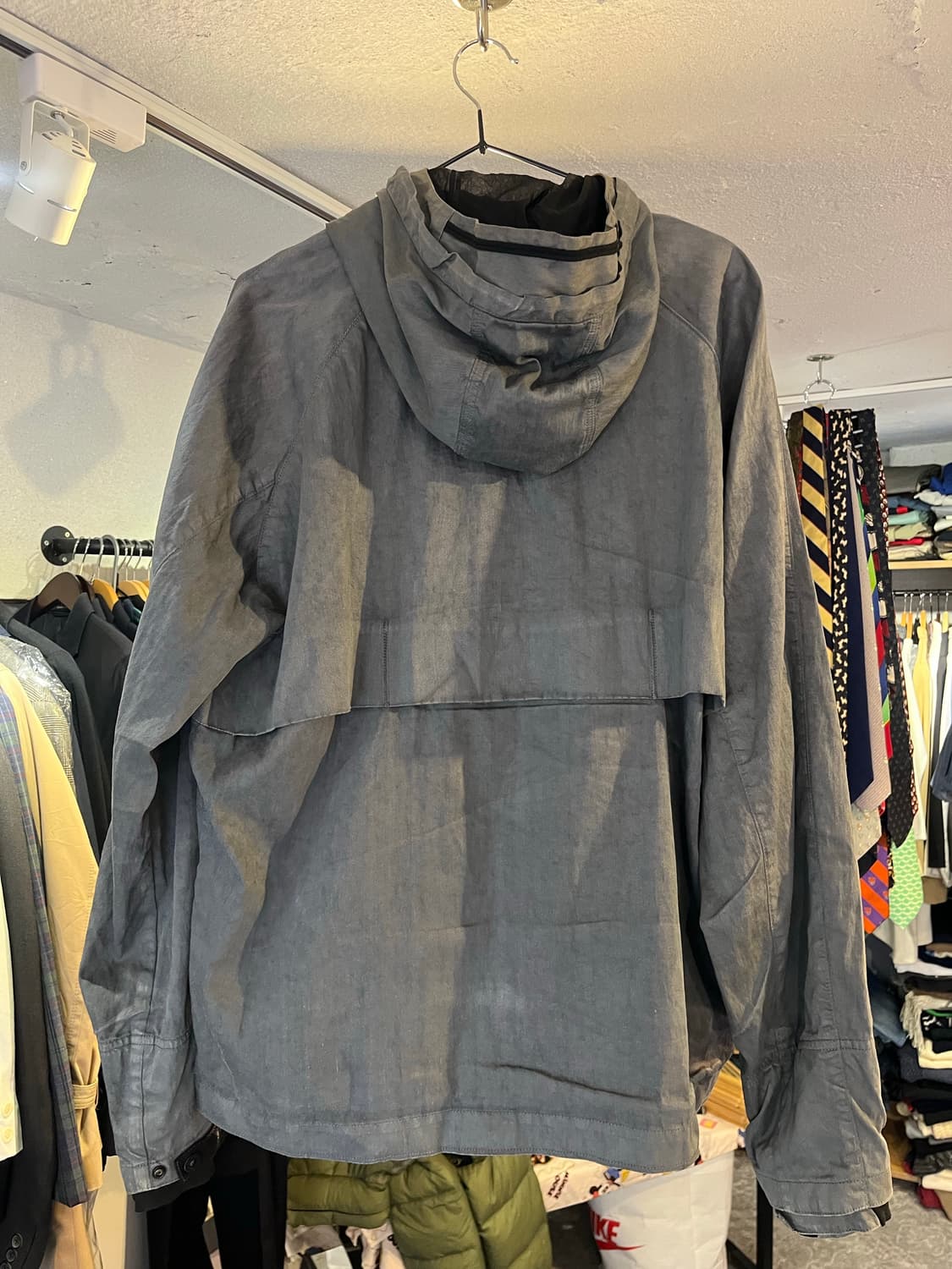 스톤 아일랜드 가먼트 다잉 린넨 나일론 자켓 (이탈리아제) 상품이미지2