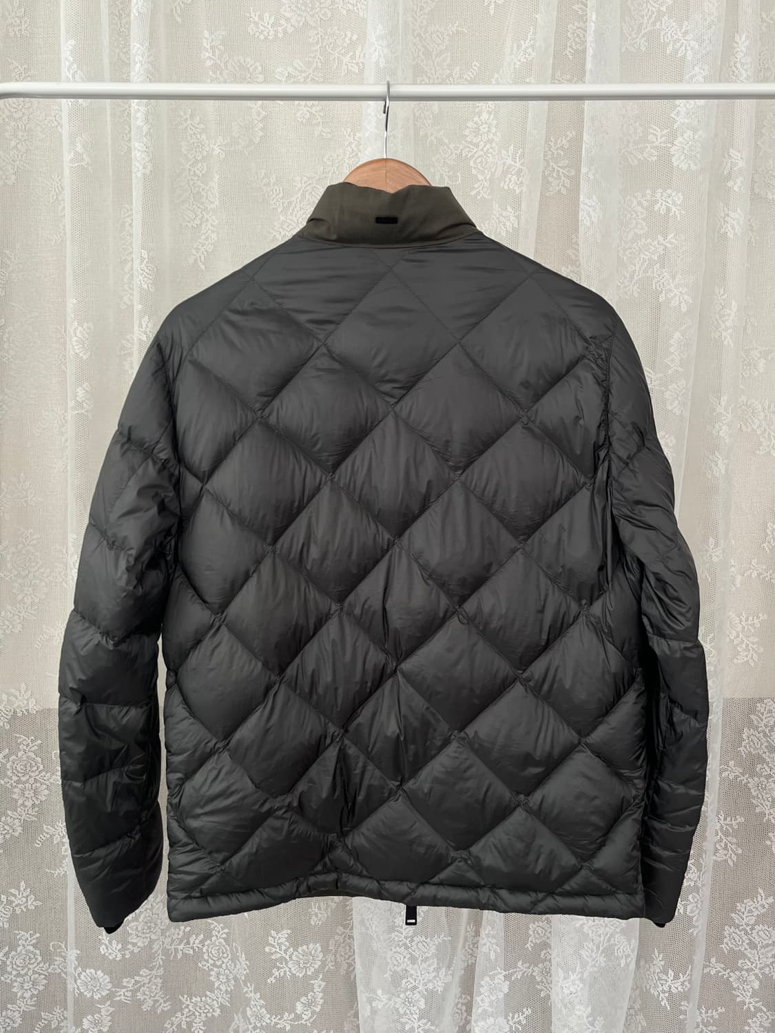 M) 마시모두띠 덕다운 퀼팅 자켓 카키 상품이미지2