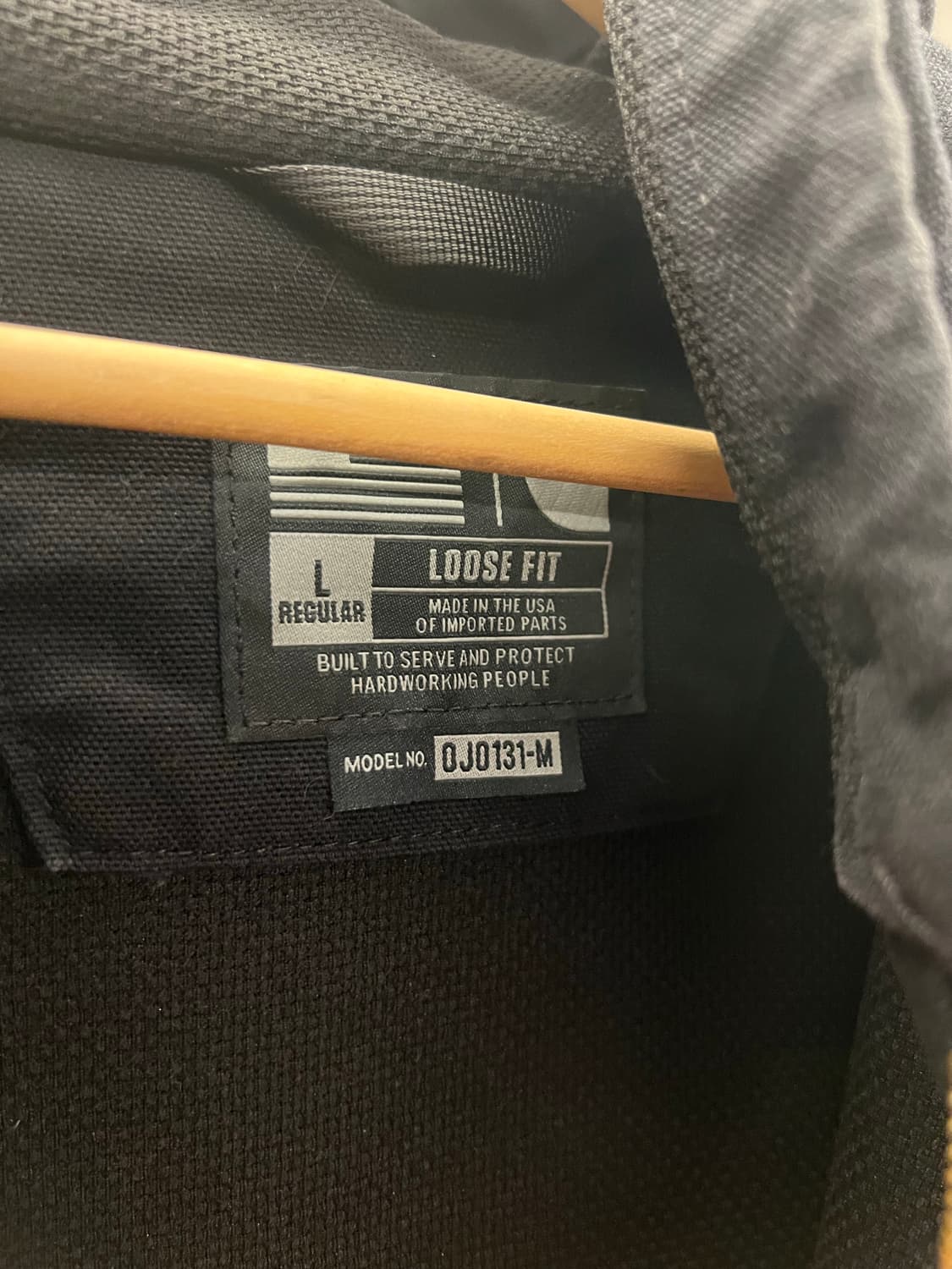 칼하트 후드집업 OJ0131-M 루즈핏블랙 L 상품이미지5