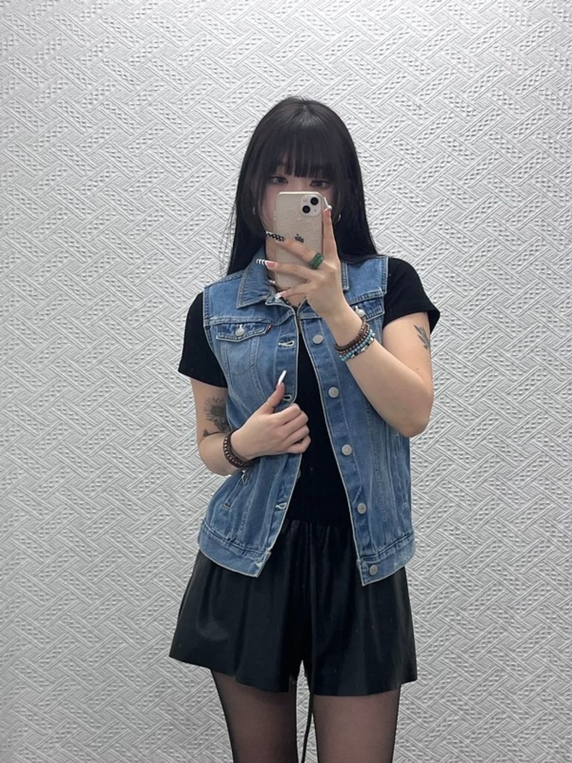 리바이스 컨트리 빈티지 키치 트러커 데님조끼 L C10159 상품이미지2