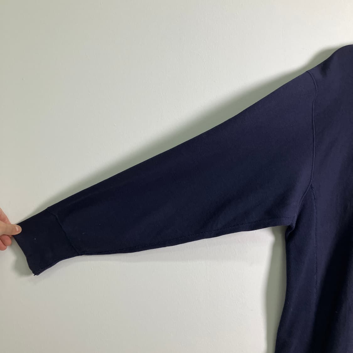 00's 베이프 베이비 마일로 네이비 맨투맨 L 상품이미지7