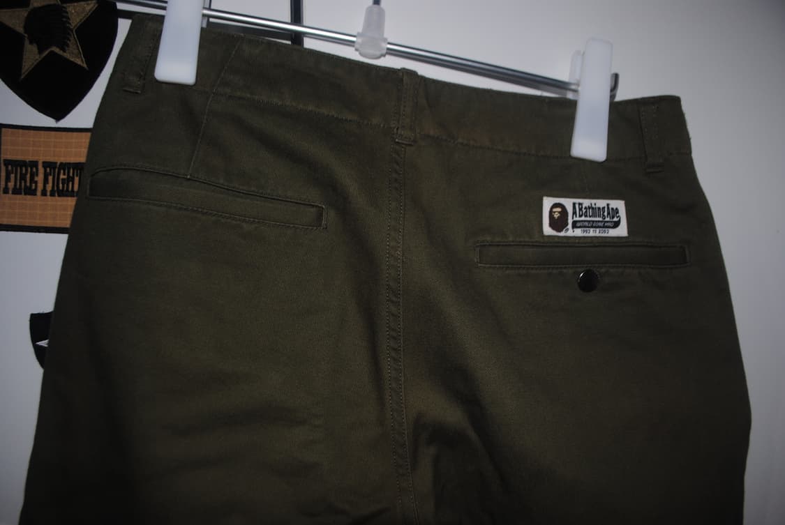 Bape 와펜 military pants 상품이미지5