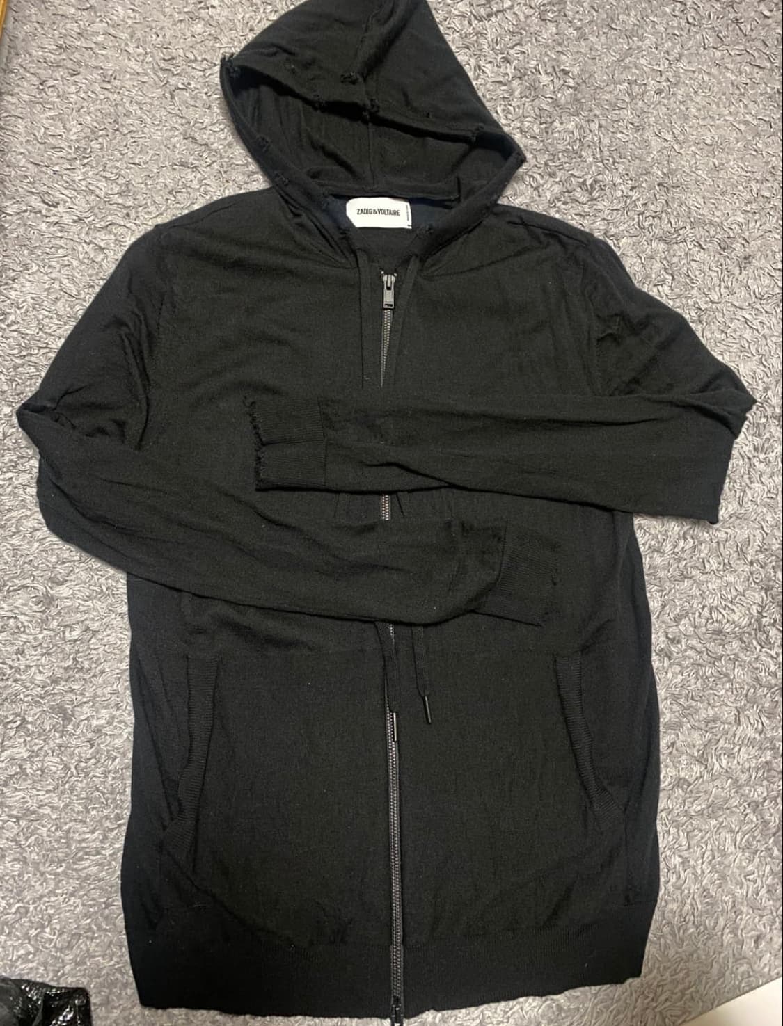 자딕앤볼테르 스켈레톤 후디 집업 M 상품이미지2