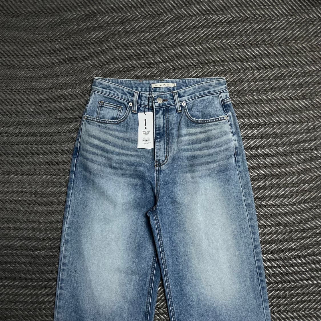 인스턴트펑크 워싱 데님 와이드 팬츠y 5290 상품이미지4