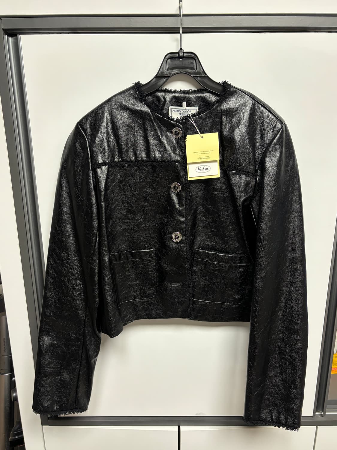 위드블룸 트위드 레더자켓 상품이미지7