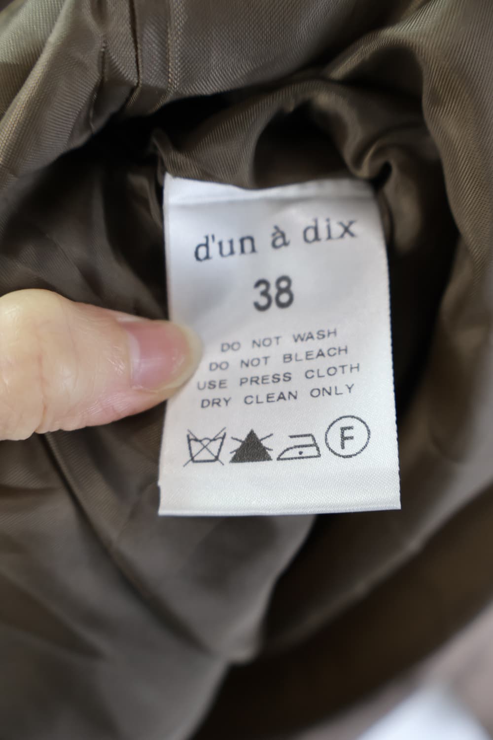 D'un A Dix Brown Hoodie Fur Jumper 상품이미지8