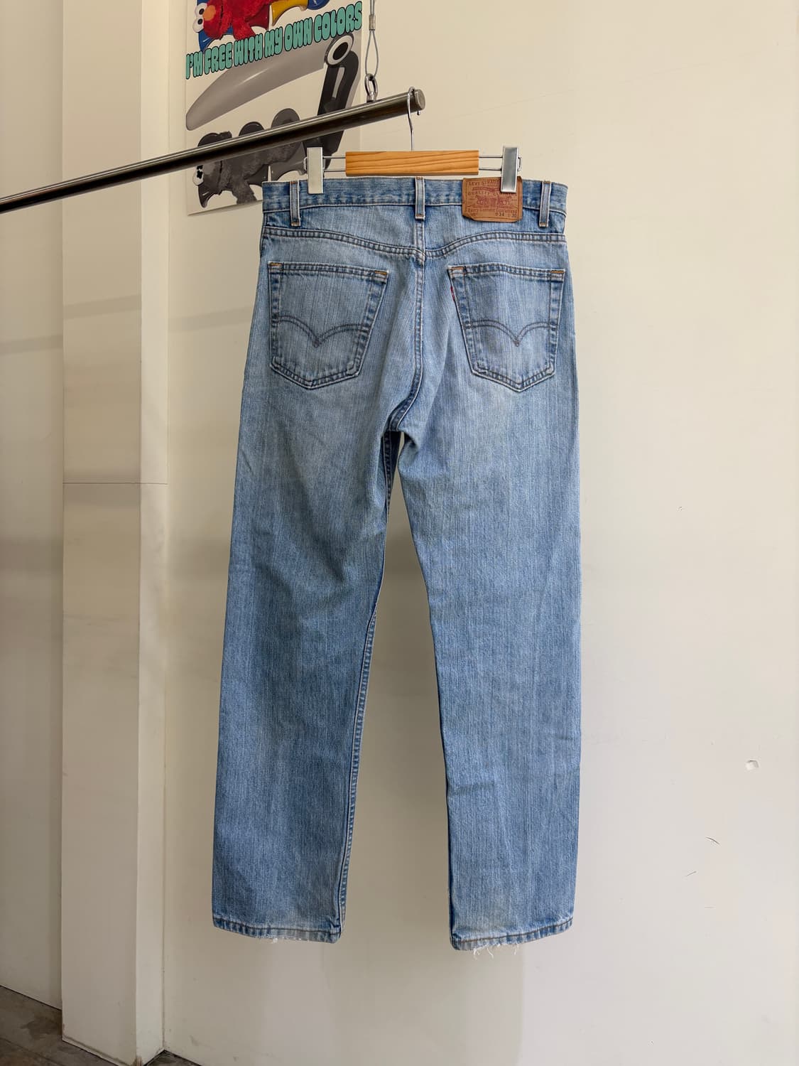 00's LEVIS 505 (Made in USA) 데님팬츠 상품이미지5