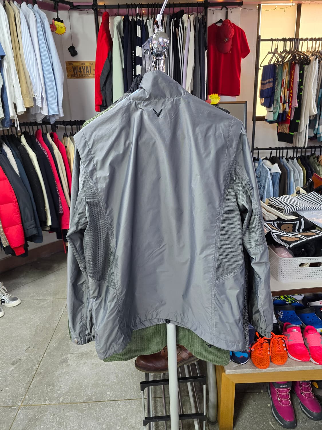 캘러웨이 바람막이 자켓 그레이 (1386) 상품이미지2