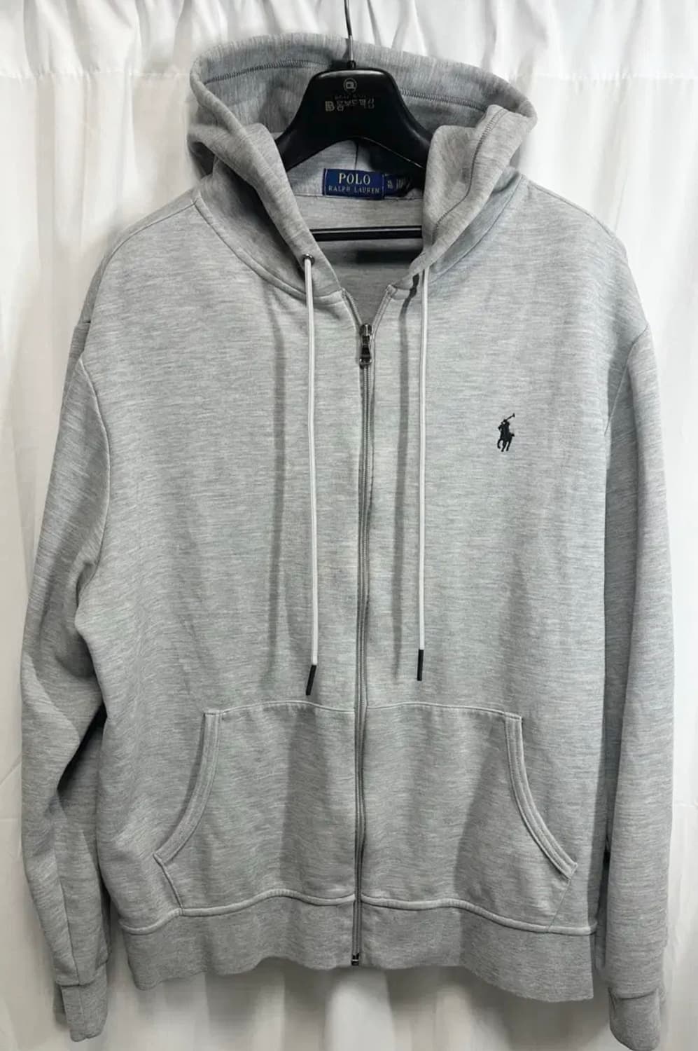 no.134 폴로 랄프로렌 그레이 후드집업 xxl 상품이미지1