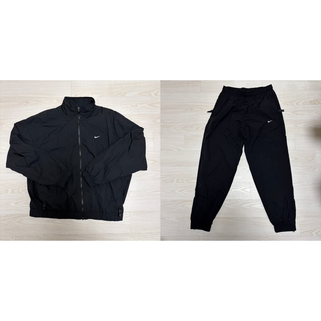 나이키 NRG 솔로 스우시 우븐 트랙 자켓, 트랙 팬츠 블랙 m 상품이미지1