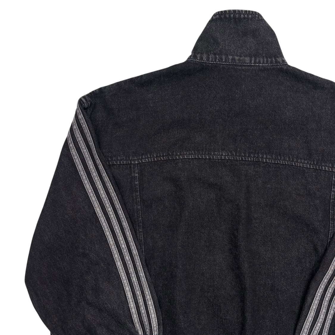 아디다스 아디컬러 데님 흑청 파이어버드 트랙탑 자켓 L 상품이미지5