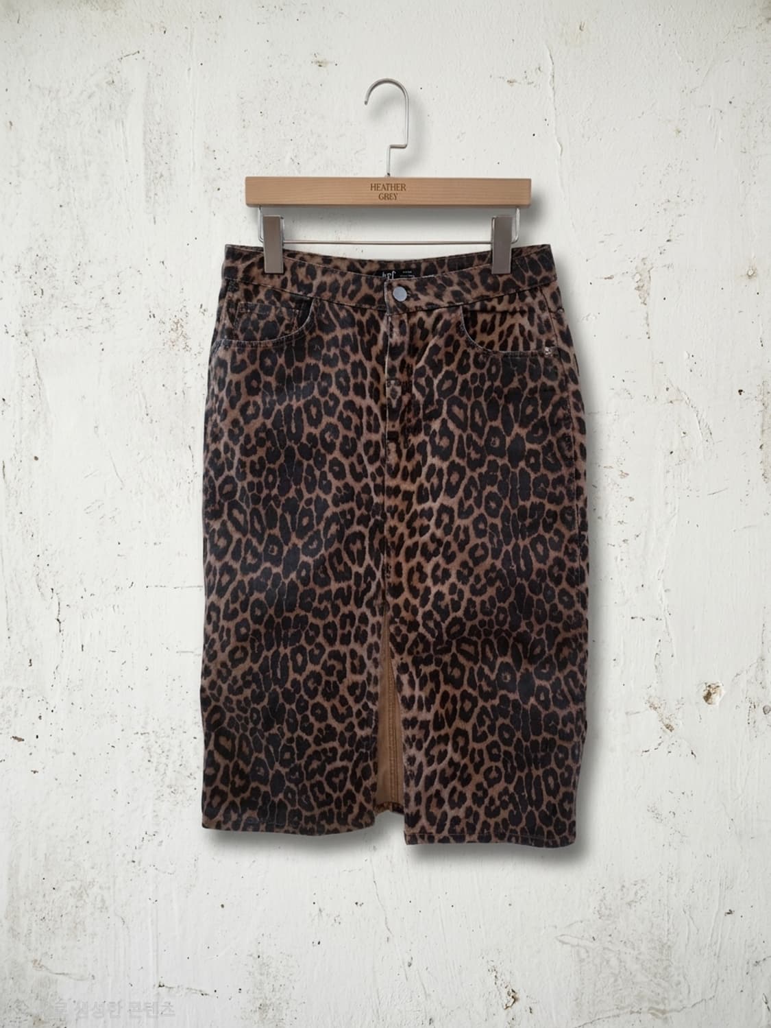 ZARA TRF 레오파드 미니 스커트 W28 상품이미지1