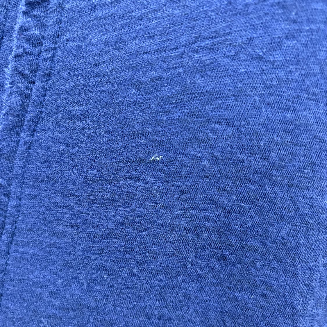 이세이미야케 플랜테이션 긴팔 가디건 풀버튼 숄칼라 러프 디테일 네이비 상품이미지9