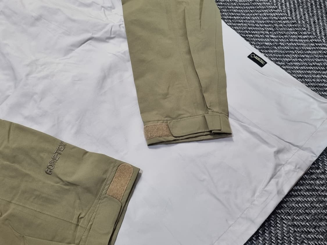 KOLON SPORT — 카키×화이트 블록 고어텍스 자켓 상품이미지4