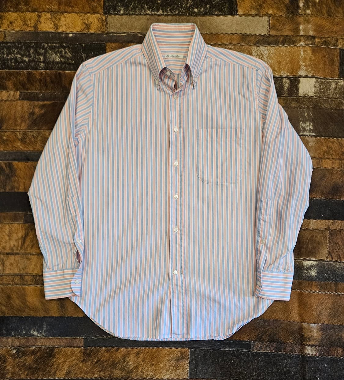 로로 피아나 스트라이프 셔츠  상품이미지1