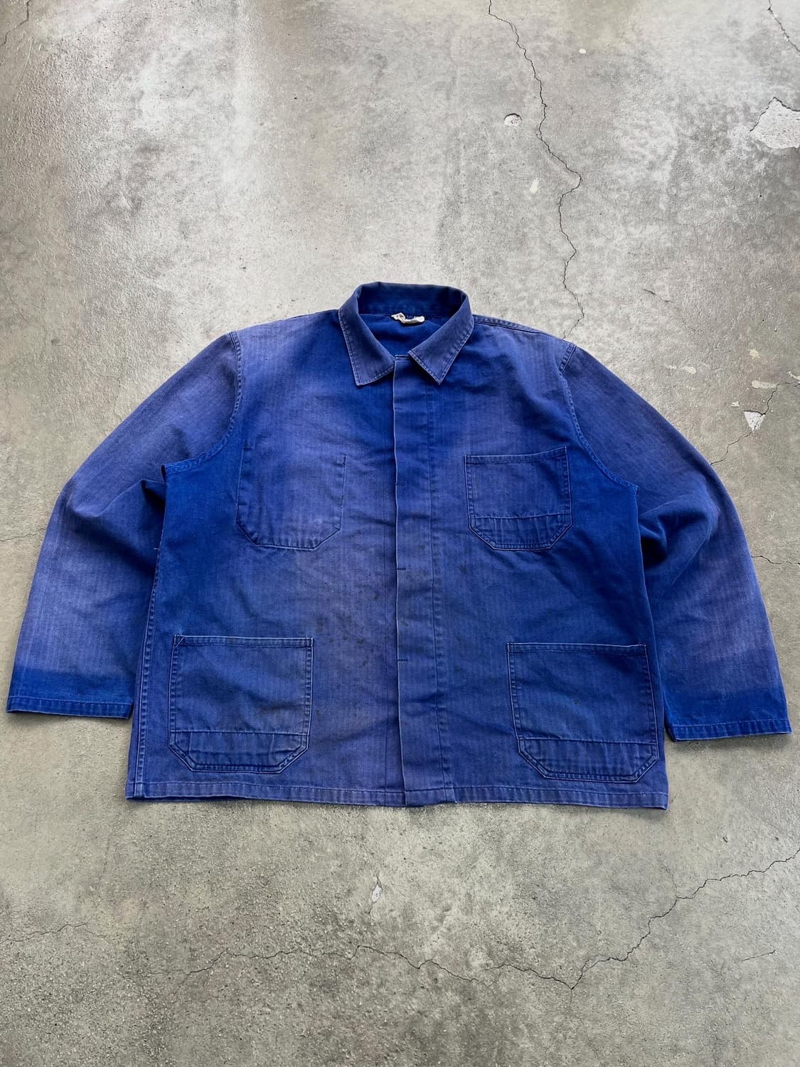 HARD SUN FADED HBT VINTAGE 헤링본트윌프렌치워크자켓 상품이미지1
