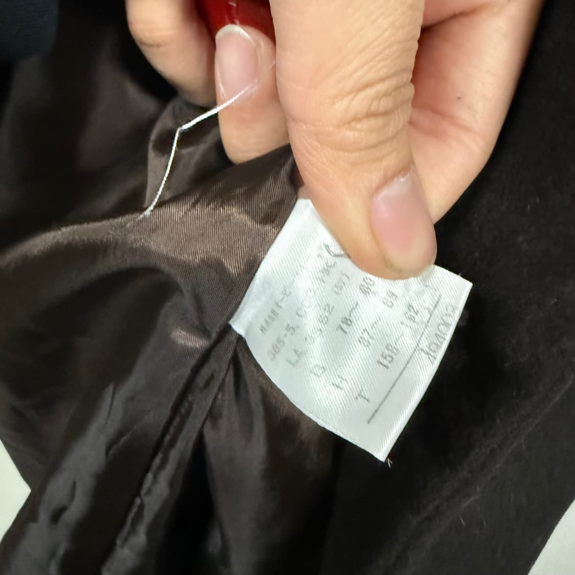 90s 캘빈클라인 퍼 트리밍 더블 코트 아카이브 상품이미지6