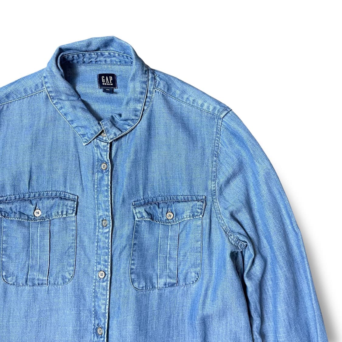 GAP 갭 투포켓 웨스턴 데님 긴팔 셔츠 상품이미지3