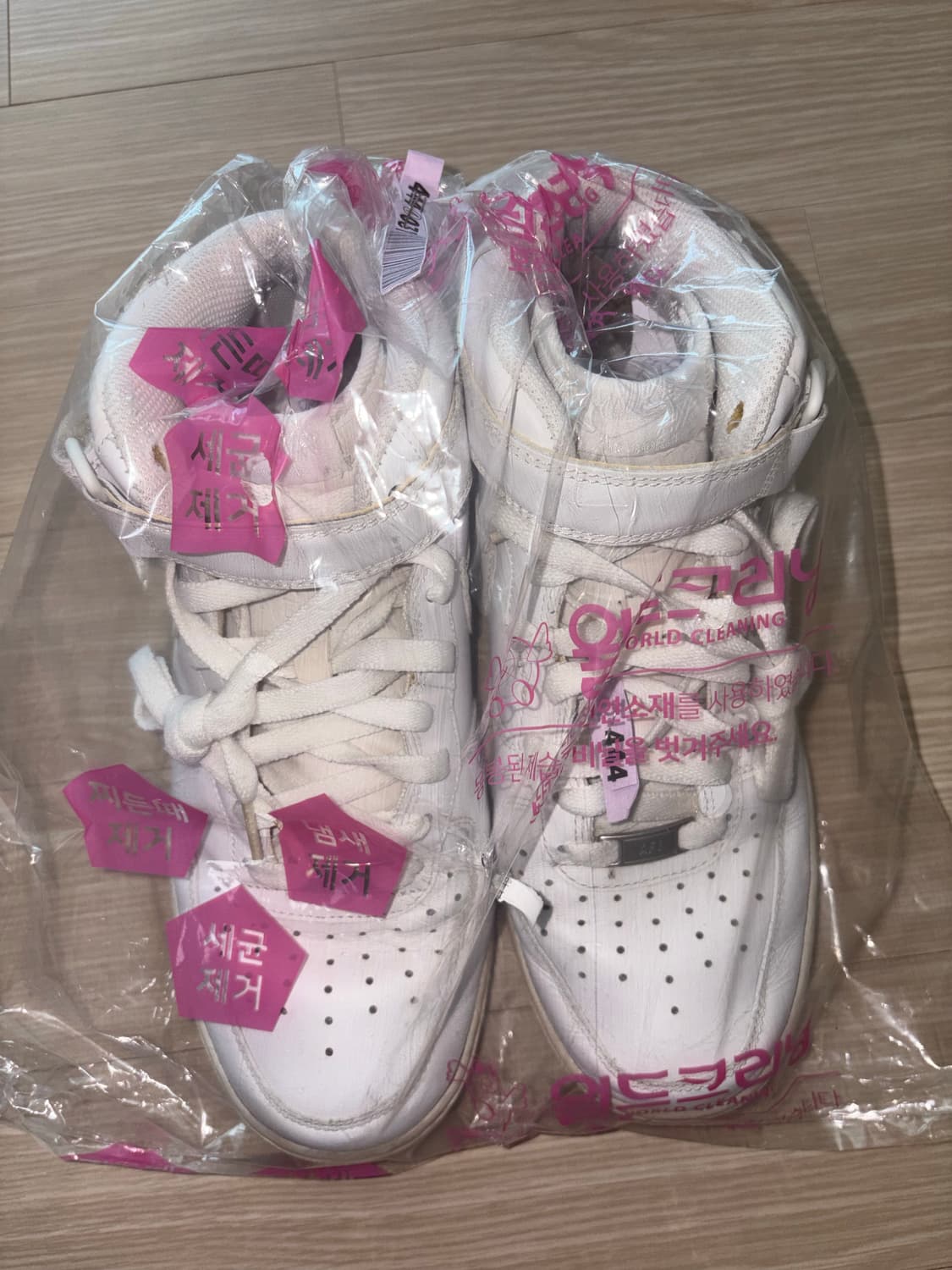 (260) 나이키 에어포스 1 미드 ‘07 화이트 상품이미지2