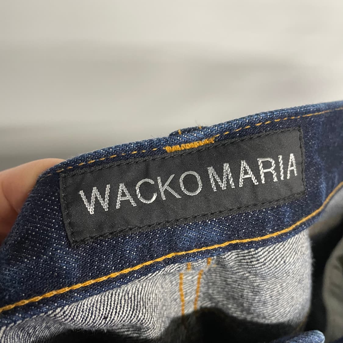 와코마리아 자수 데님팬츠 상품이미지8