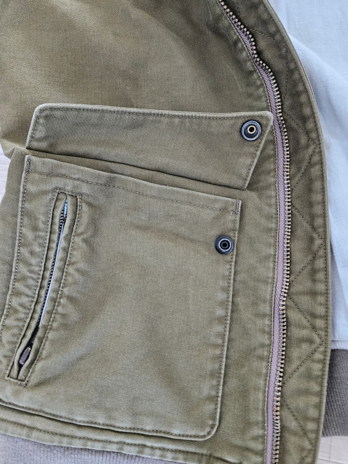 사쥬드크레 코튼 a2 퍼티그 자켓 sage de cret 상품이미지5