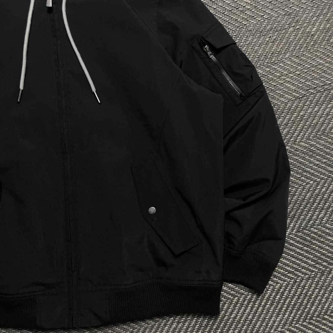 TATE 박시핏 후드 봄버 항공 자켓y 5306 상품이미지3