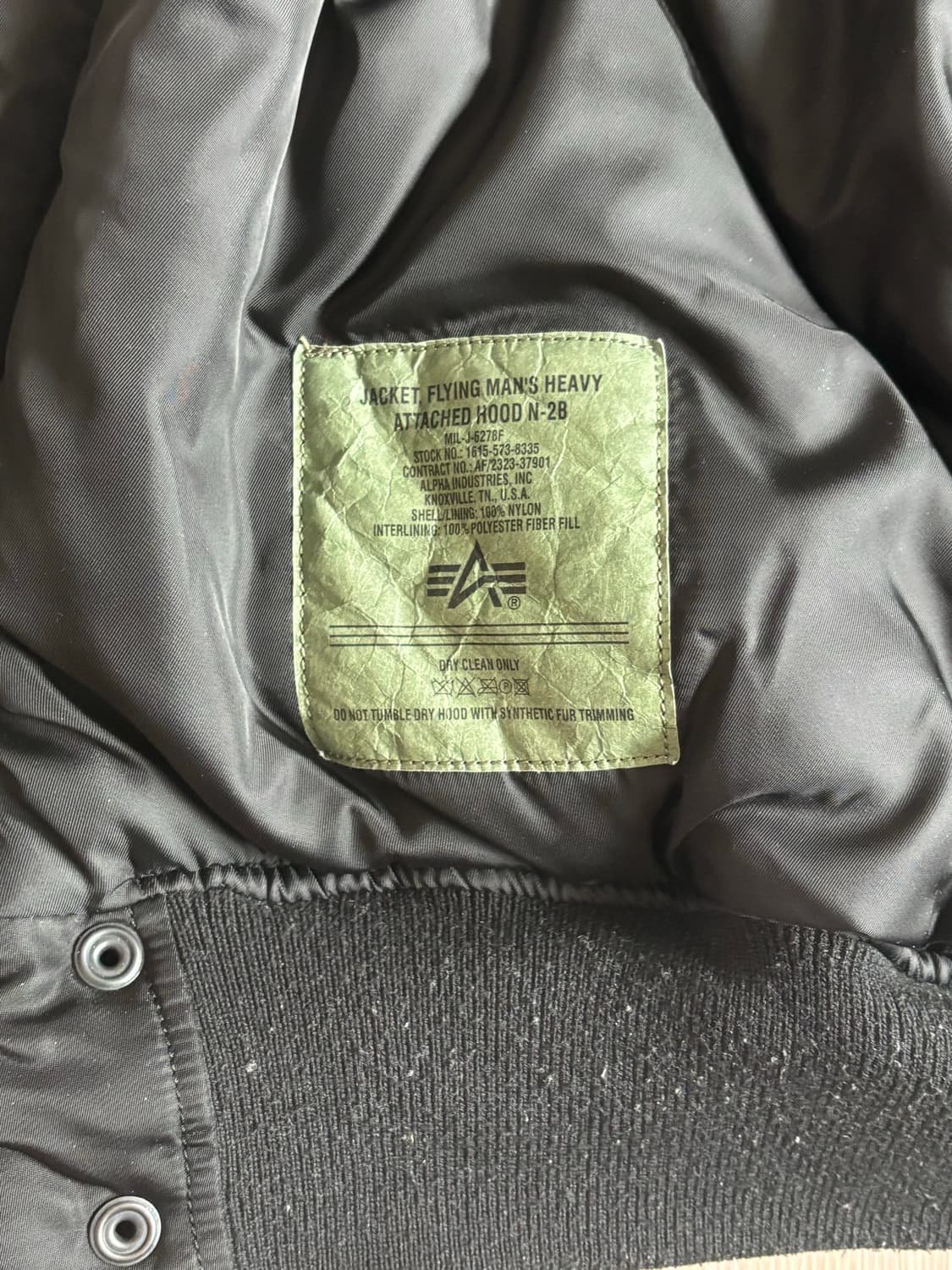 Alpha Industries N-2B 상품이미지4