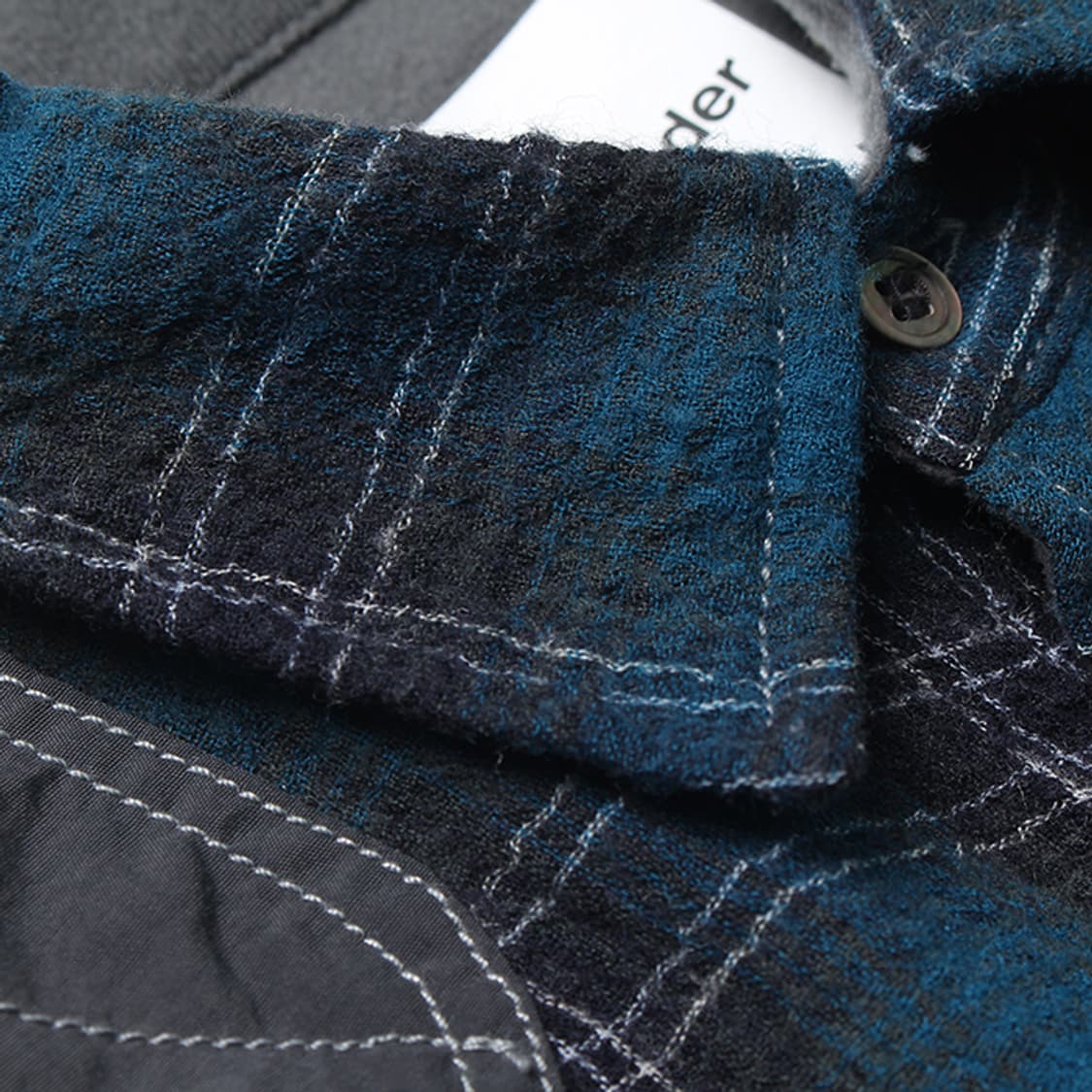 AND WANDER "Blue Check Shirts" 상품이미지9