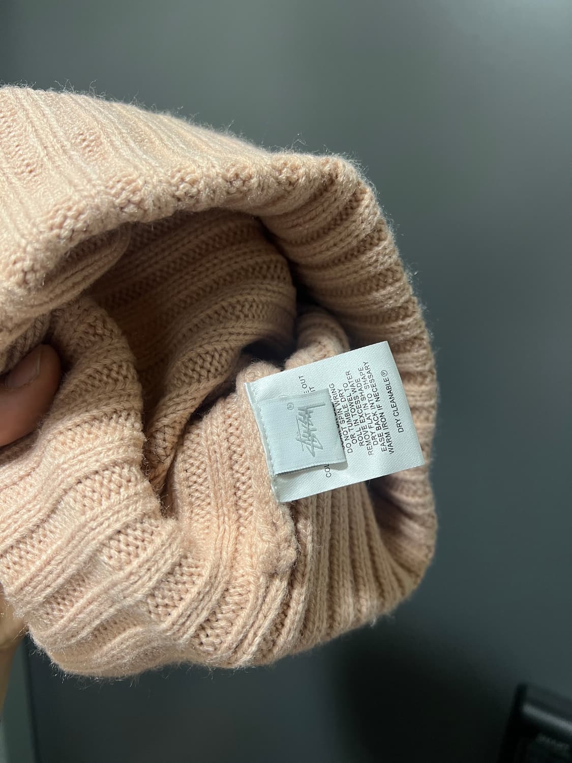 스투시 블러쉬핑크 비니 상품이미지3