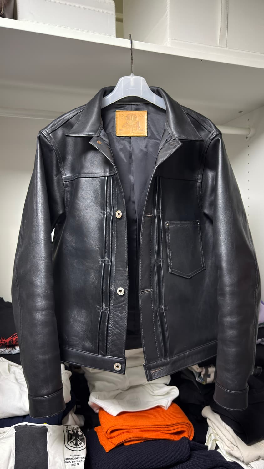 제라도 JELADO "JP94409" 44 Leather Jacket 상품이미지1