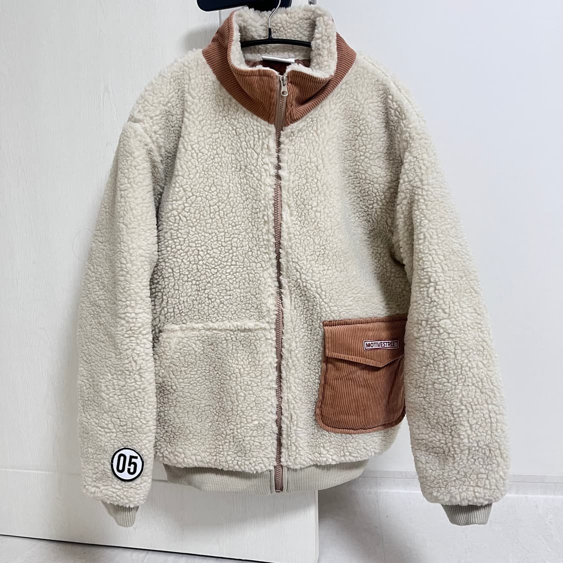 MOTIVESTREET 뽀글이 플리스 자켓 M 상품이미지1