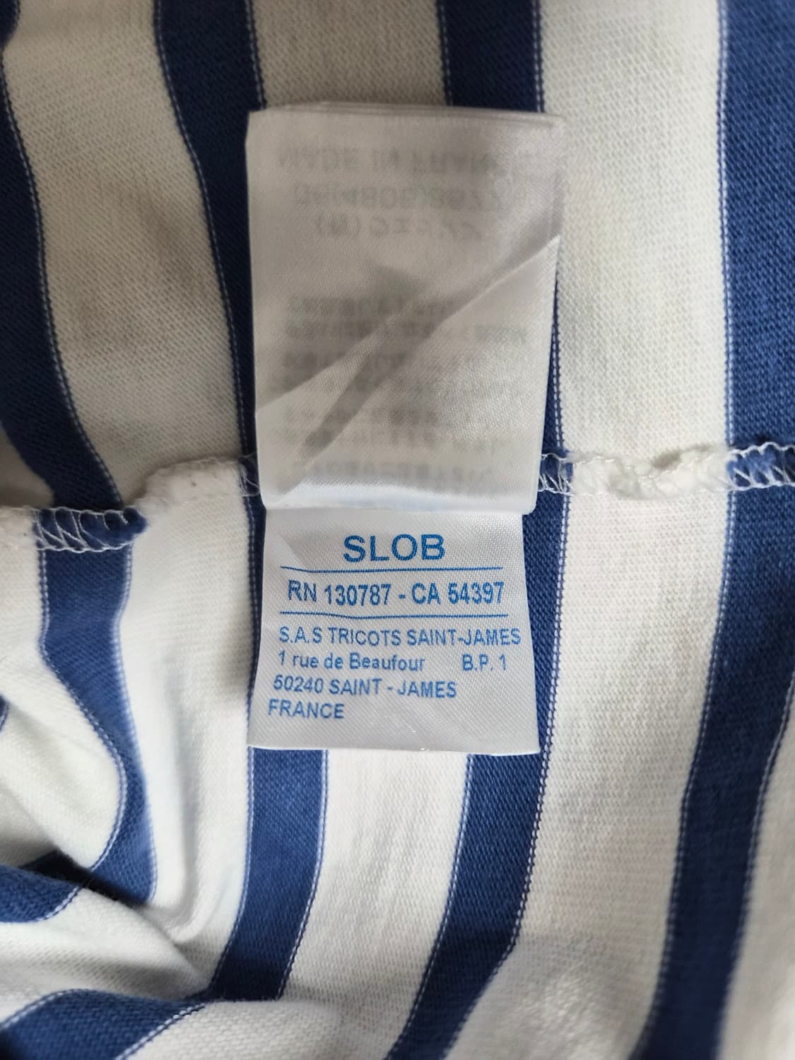 세인트제임스SaintJames 단가라 티셔츠 ML사이즈 - T27
 상품이미지6