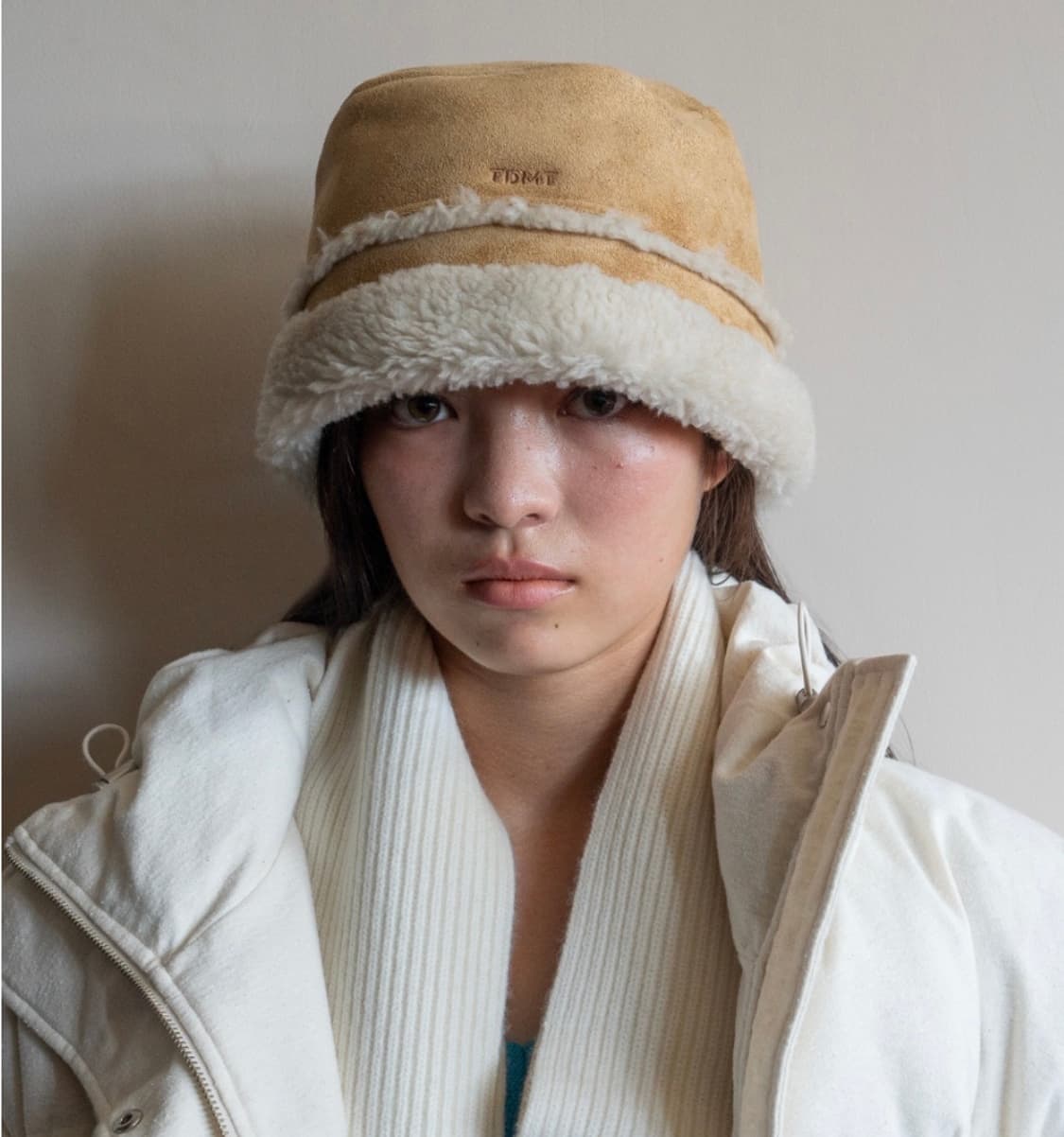[새상품] 튜드먼트 TEDDY TRIM MUSTANG HAT_BEIGE 상품이미지5