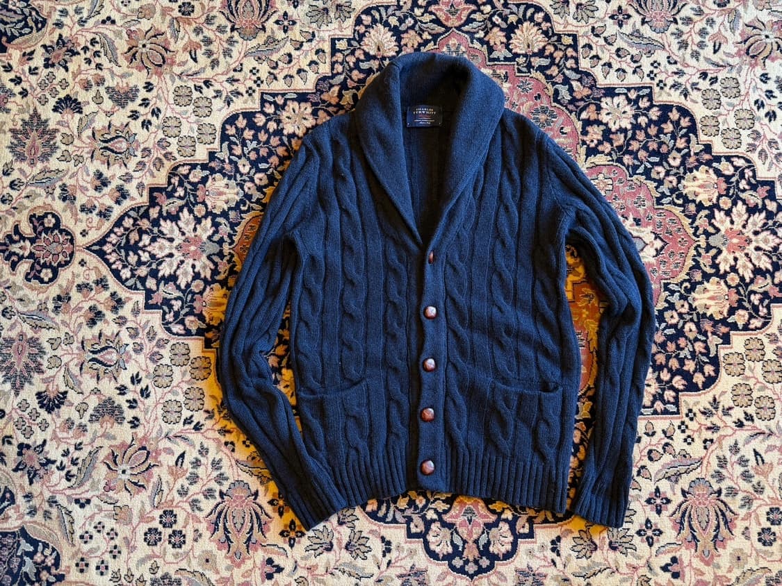 찰스트윗 숄카라가디건 남성95-100 상품이미지8