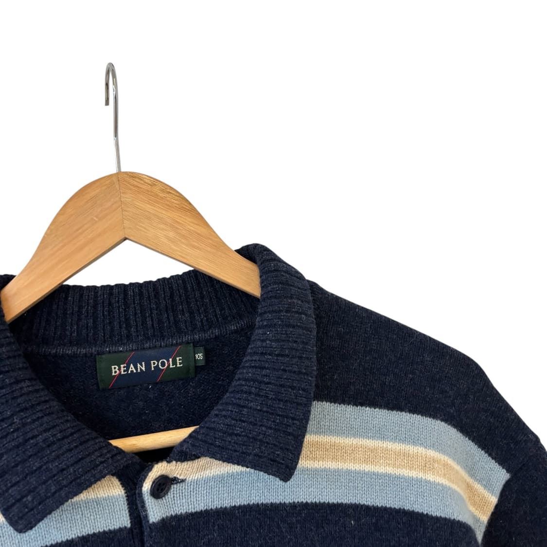 빈폴 단가라 울 카라 니트 상품이미지3