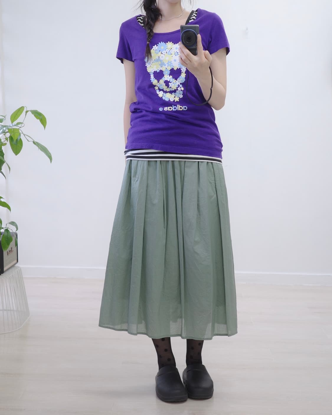 adidas neo label purple Tee 상품이미지7
