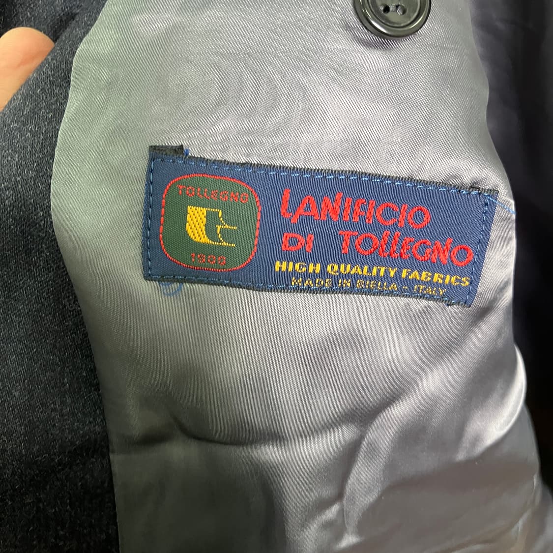 겐조 빈티지 네이비 더블 브레스티드 블레이저 상품이미지8