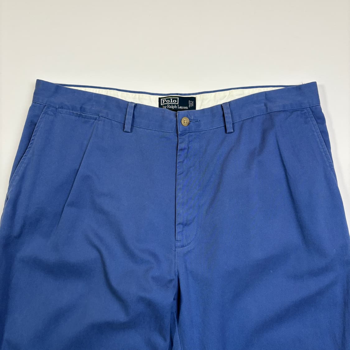 [38/30] 90s Polo chino pants blue 상품이미지2