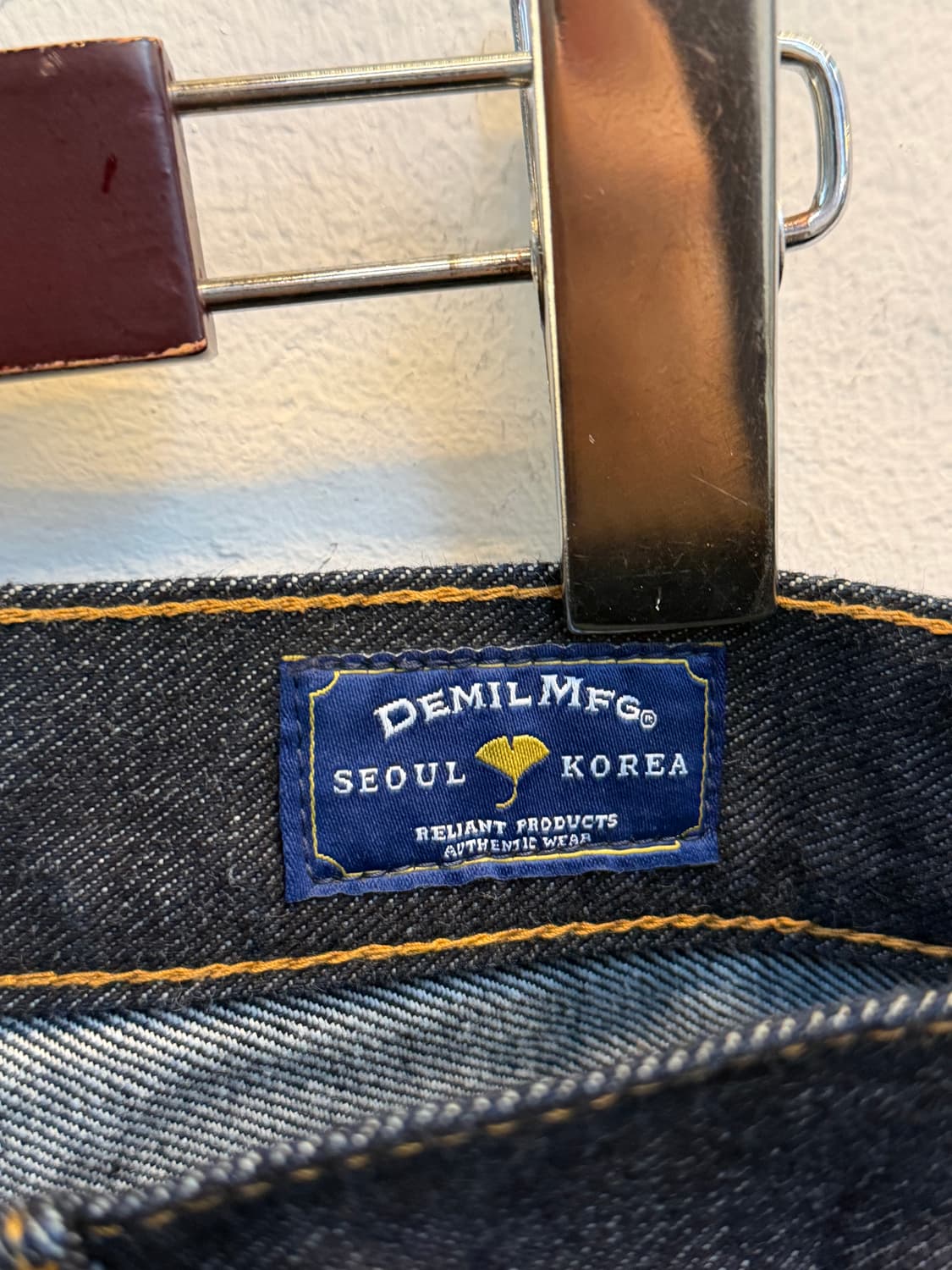 Demil mfg lot.026 Hollywood 슬림 워싱 진 32 상품이미지4